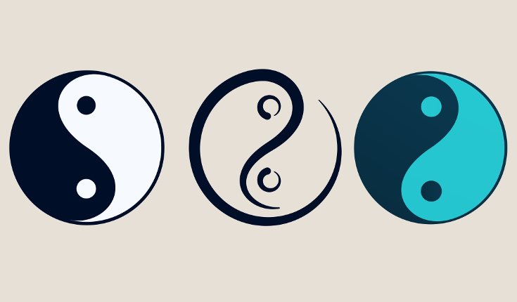La teoría del Yin Yang es muy conocida y proviene de la cultura oriental